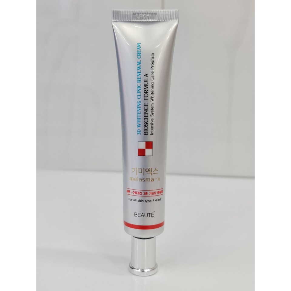 Kem Dưỡng Trắng Và Giảm Nám Tàn Nhang Melasma-X 3D Whitening Clinic Renewal Cream 40ml Hàn Quốc