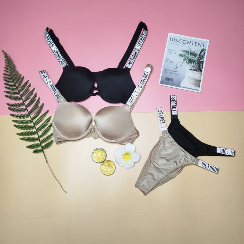 BỘ ĐỒ LÓT ĐÍNH ĐÁ HÃNG VICTORIA’S SECRET AL020 | BigBuy360 - bigbuy360.vn