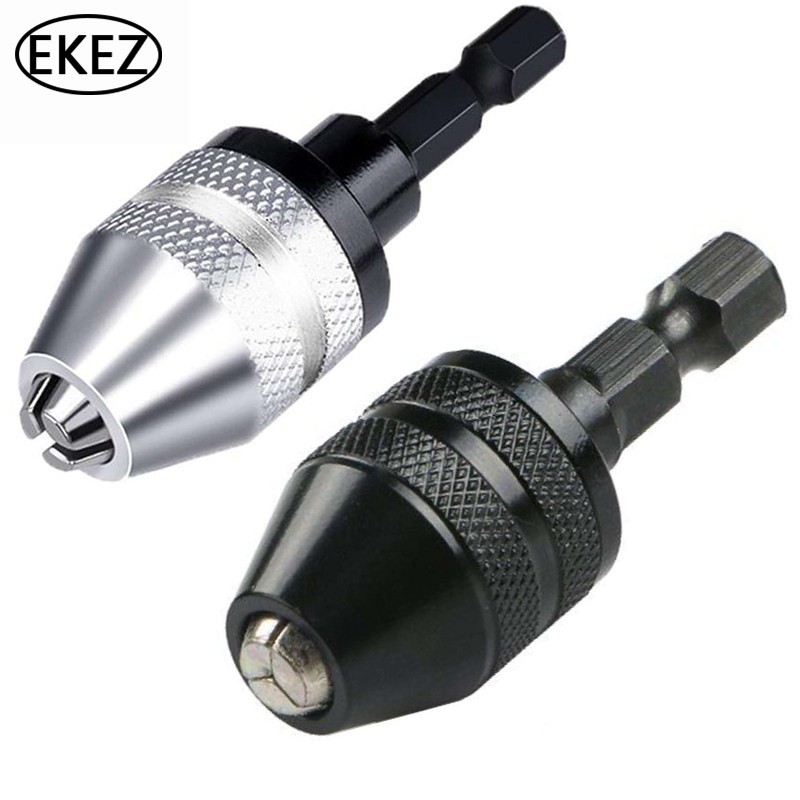 EKEZ Đầu kẹp mũi khoan chuôi lục giác 1/4" chuyên dụng