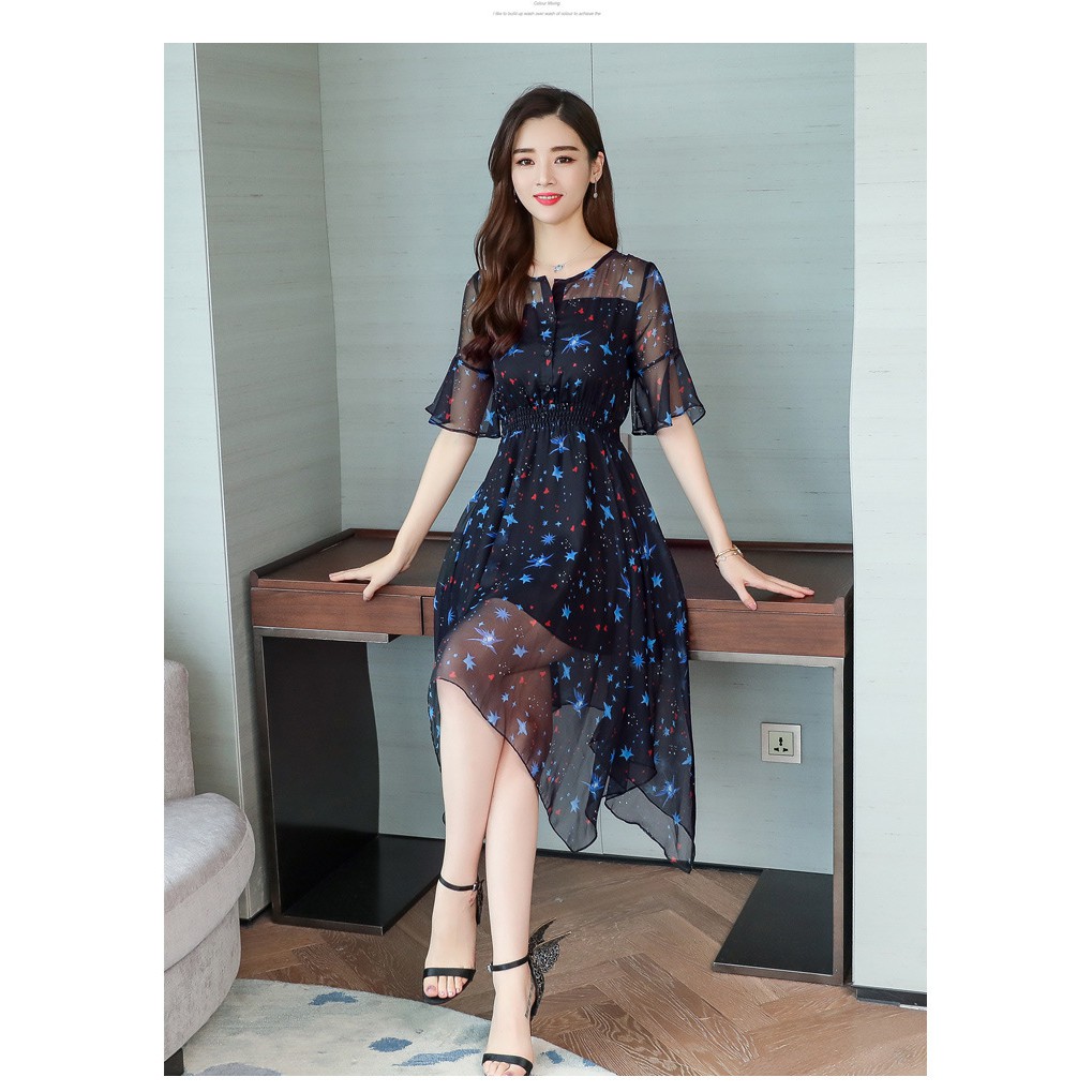 Đầm voan ánh sao đêm | BigBuy360 - bigbuy360.vn