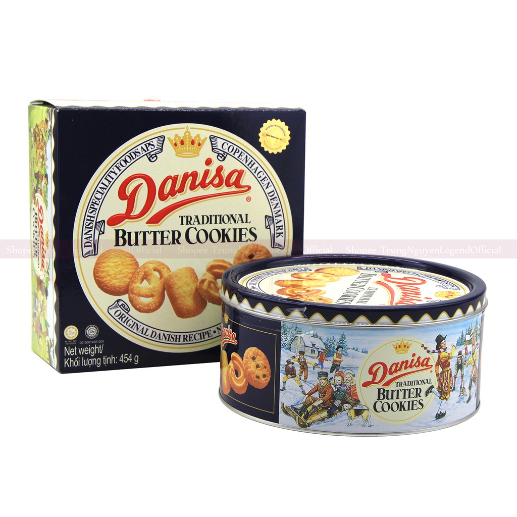 Bánh Danisa - Bánh Quy Bơ Hộp Thiếc - 454g
