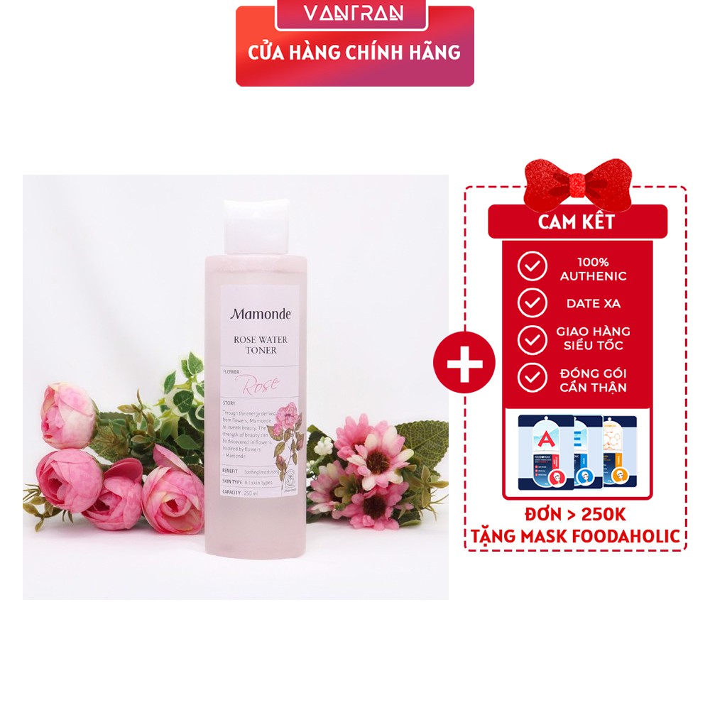 Nước Hoa Hồng Mamonde Rose Water Toner