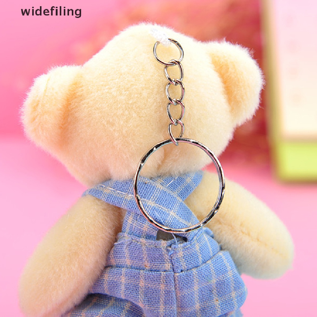 Móc Khóa Gấu Teddy Nhồi Bông Dễ Thương