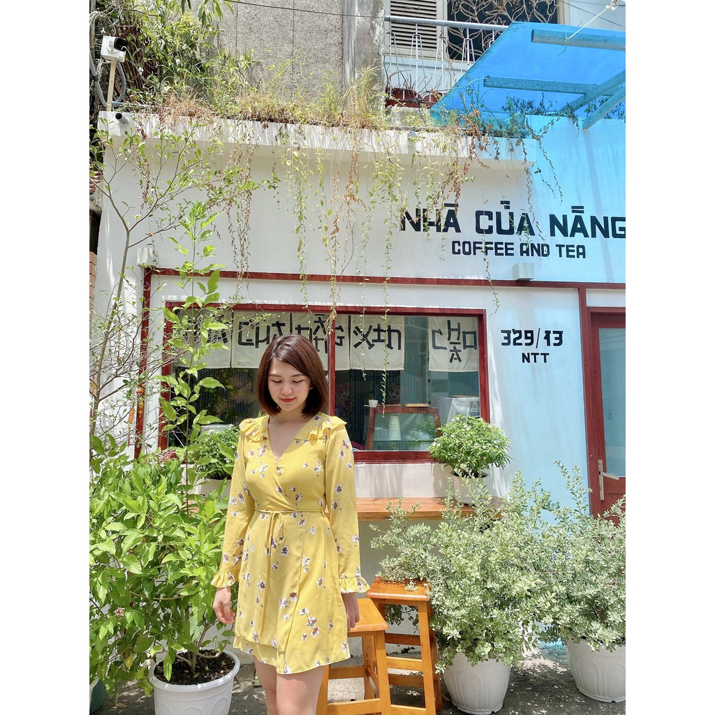 Chicatique - Đầm Kayle hoa vàng