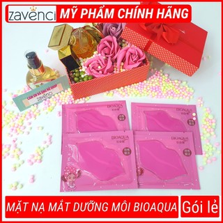 Mặt nạ môi BIOAQUA phục hồi dưỡng môi hồng hào và căng quyến rũ chính hãng nội địa Trung Quốc (lẻ-1 miếng)