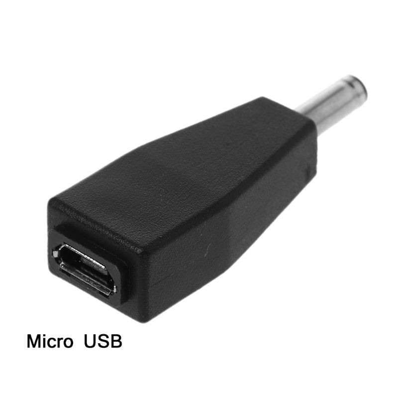 Jack chuyển đổi lỗ cắm MicroUSB sang đầu cắm DC 3.5x1.35mm dành cho đèn LED/quạt USB