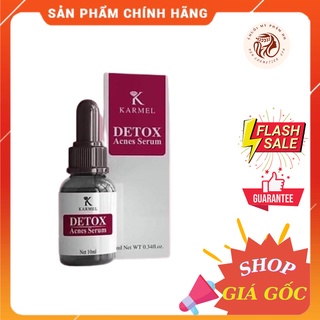 Serum giảm mụn Kamel mờ thâm Detox Acnes, lọ 10ml, tinh chất dưỡng cho da mụn