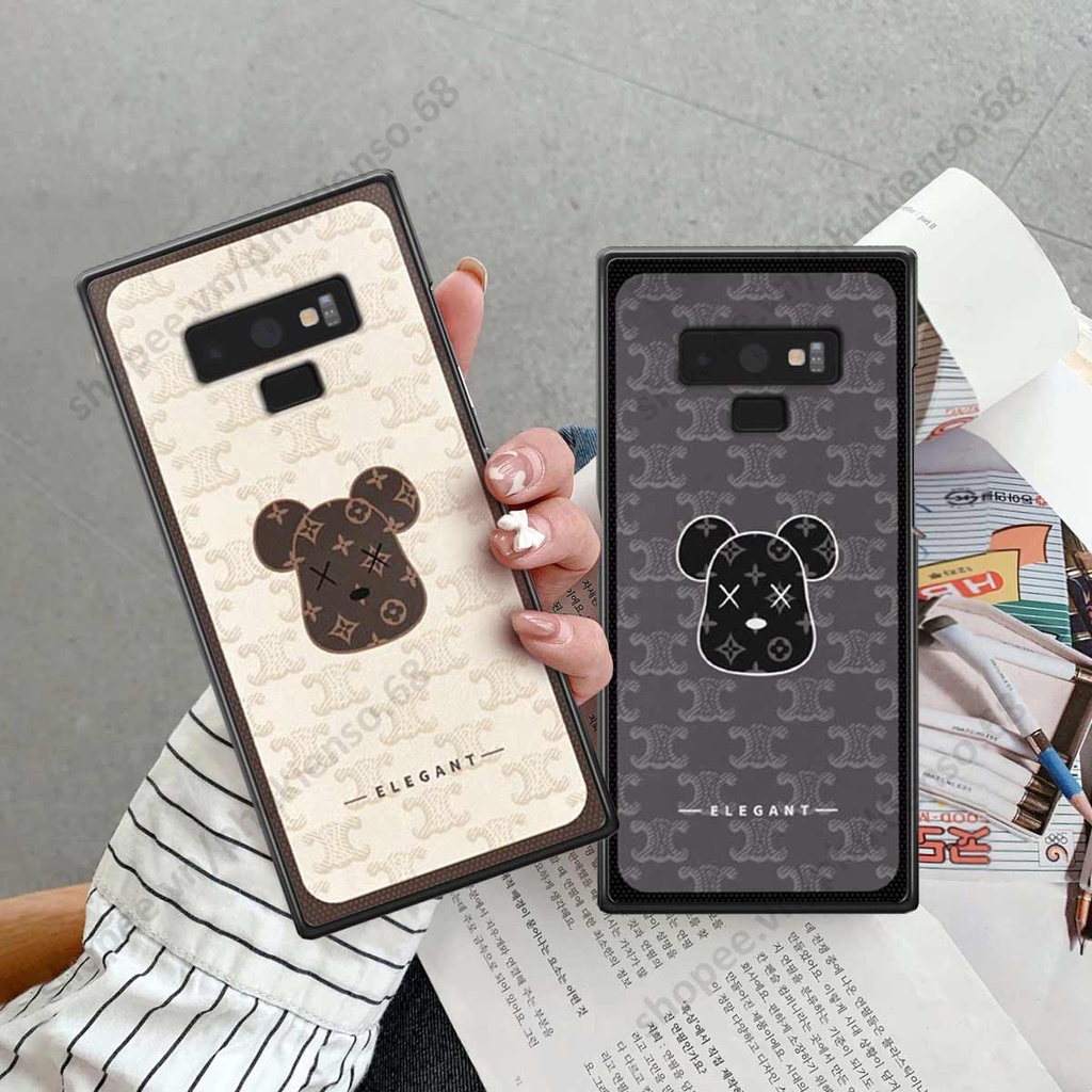 Ốp lưng điện thoại Samsung Note 9 elegant, gấu be@rbrick cao cấp, vỏ ốp rẻ đẹp