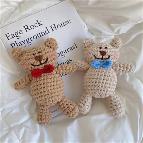 [diy] Cuộn Len Dệt Tay Gấu Bông Búp Bê