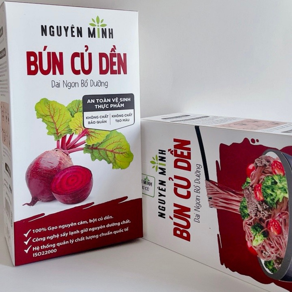 Bún Củ Dền Nguyên Minh Hộp Giấy 300g