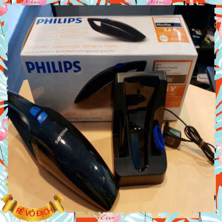 Máy hút bụi cầm tay không dây cao cấp thương hiệu Philips FC6152 - BH 24 Tháng - manhtb153