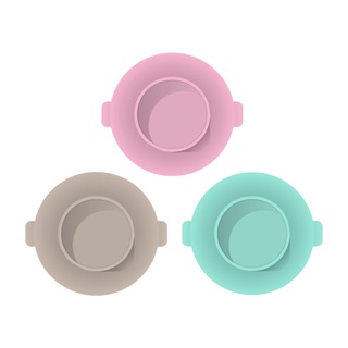 Đế chống trượt khay đựng thức ăn Silicone Suction Plate