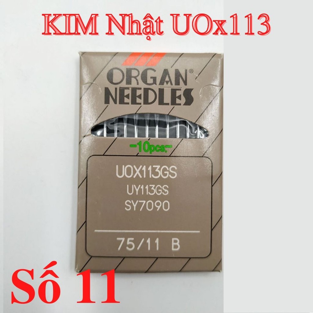 Kim UO113 &gt; Kim xoắn máy may công nghiệp &gt; Máy KanSai 12 kim &gt; KIMNHATMAYMAY