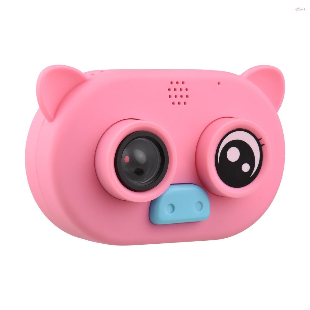 Máy quay phim kỹ thuật số 1080P với vỏ silicon mềm màn hình lớn 2 inch kèm dây đeo thẻ TF cho bé
 | BigBuy360 - bigbuy360.vn