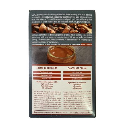 Bột cacao hữu cơ nguyên chất tách béo 200gr - Kakao