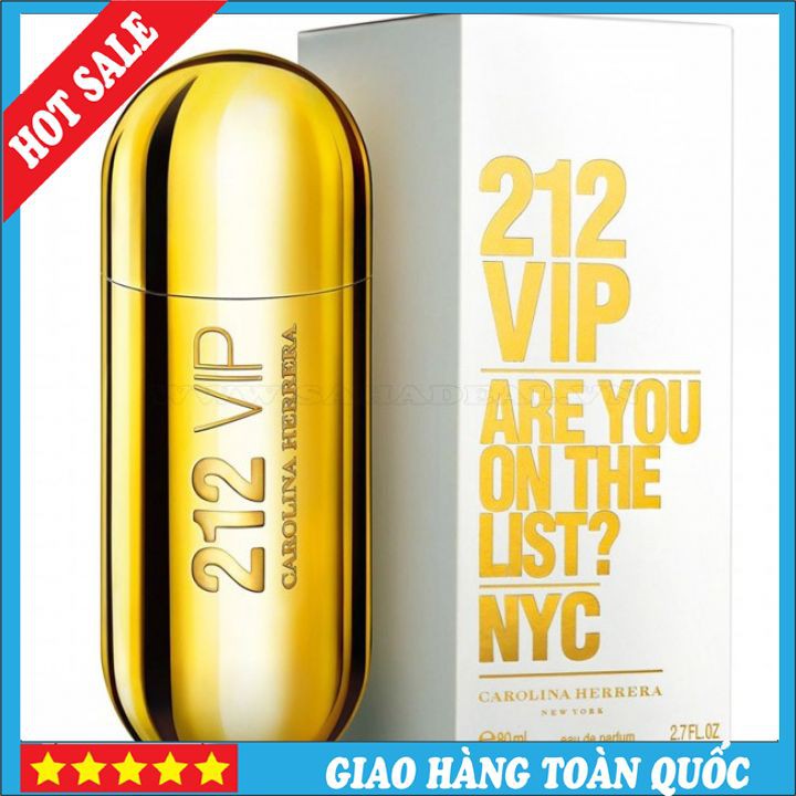 HOT SALE 2021 Carolina-Herrera 212 Vip Nước Hoa Nữ