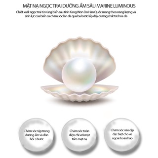 Mặt nạ giấy JM Solution Marine Luminous Pearl Deep Moisture Mask