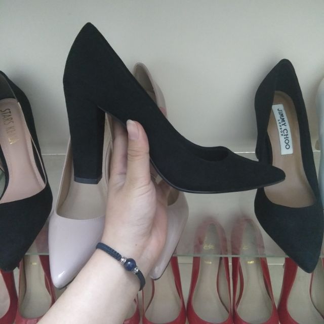 Giày Jimmy choo 8p đen