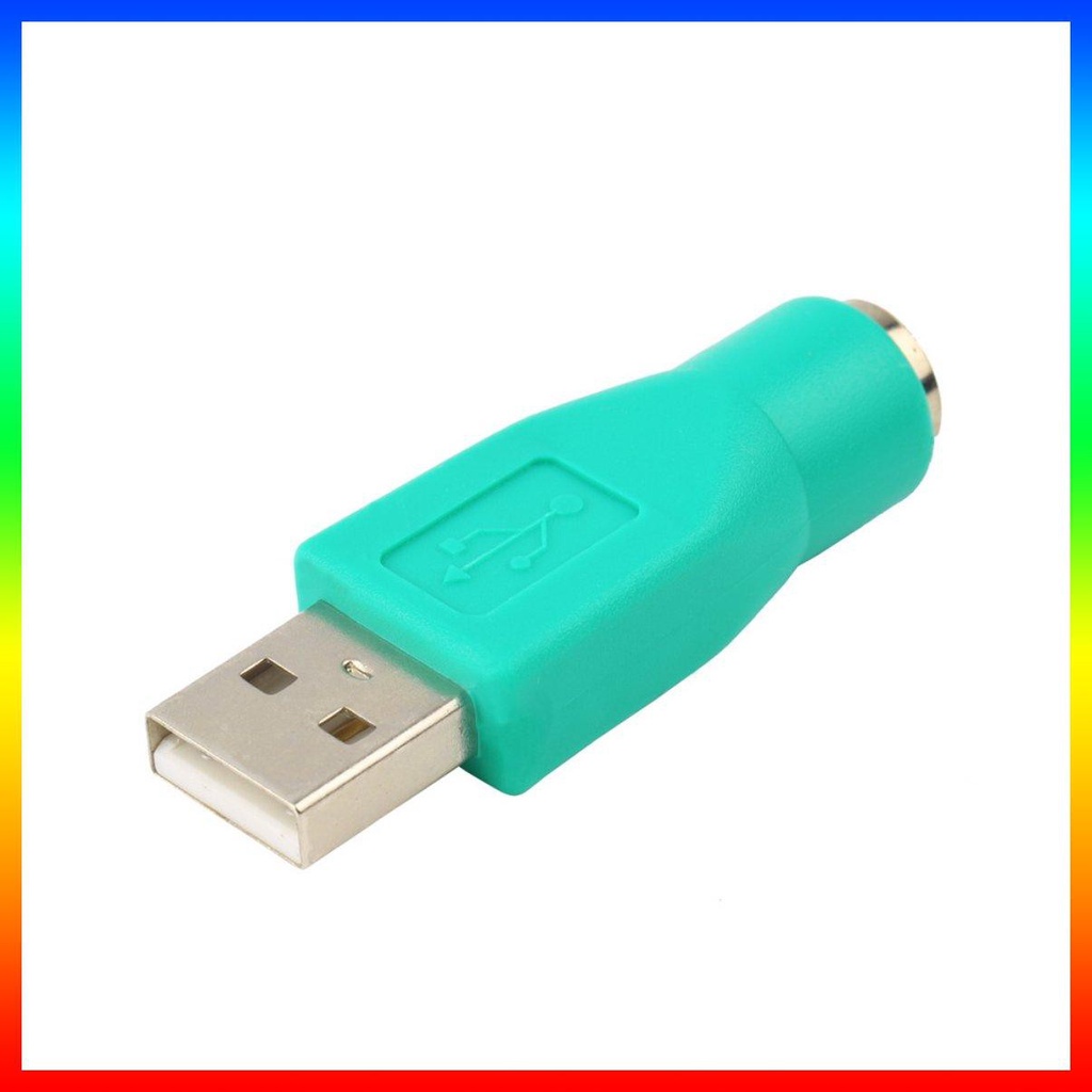 Đầu chuyển đổi từ cổng usb sang ps2 tiện dụng cho máy tính/ chuột và bàn phím
