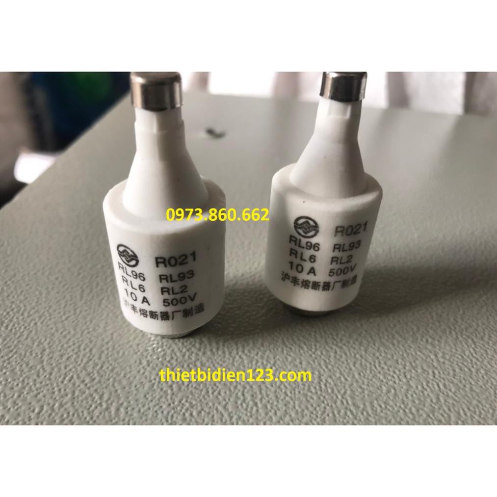 Cầu chì cổ chai R021 10A 20A - Cầu chì RO21 -TBĐ