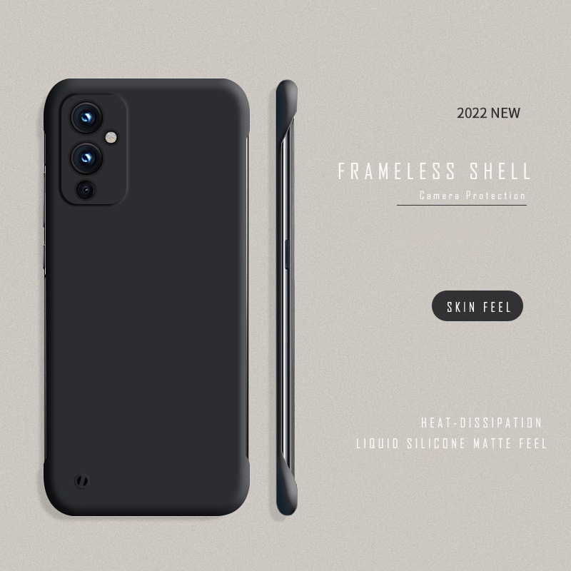 Ốp Điện Thoại PC Cứng Siêu Mỏng Không Viền Cho Oneplus 9R 9RT Oneplus 10 7T 7 Pro