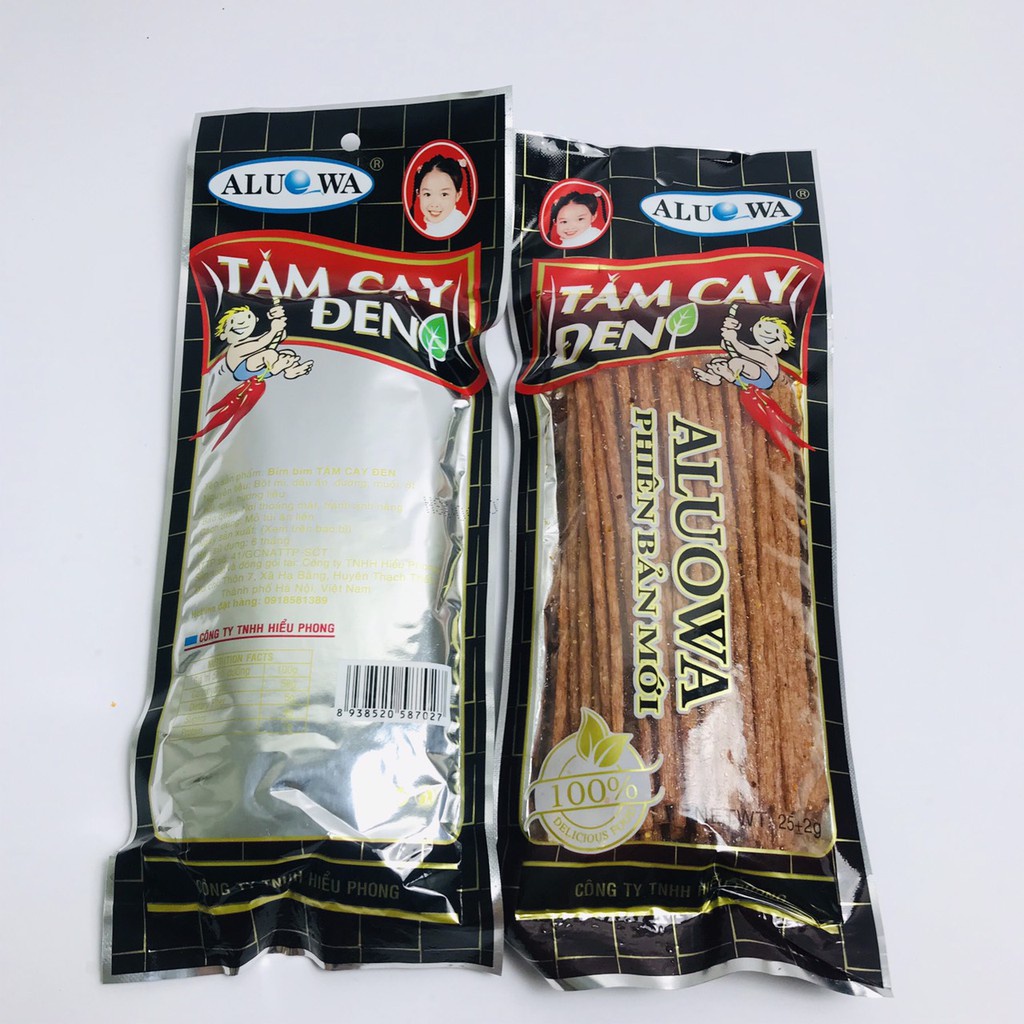 Tăm đen siêu cay, Bim bim tăm đen hàng Việt Nam ăn vặt siêu mê