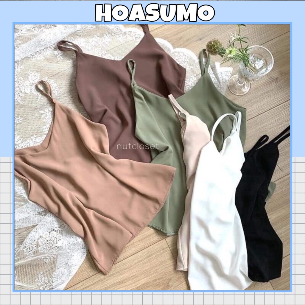 Áo 2 dây vintage dáng hàn | BigBuy360 - bigbuy360.vn