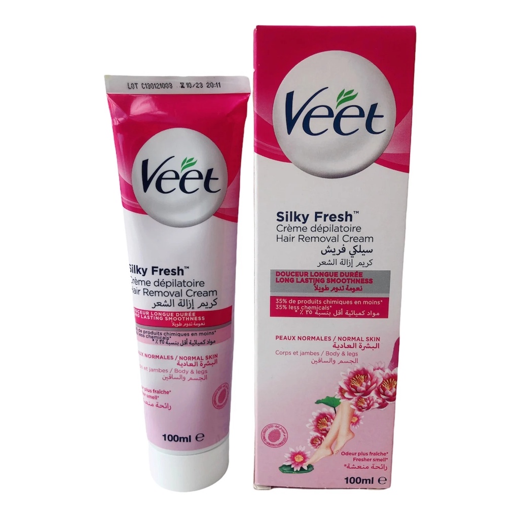 Kem tẩy lông Veet dưỡng ẩm cho da nhạy cảm da thường Linh Giang chính hãng