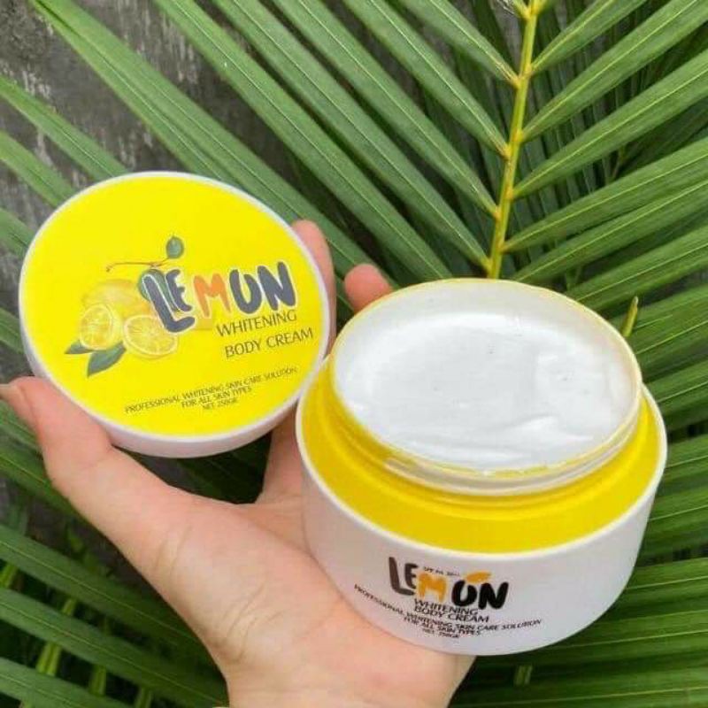 [CHÍNH HÃNG %] BODY LEMON CHANH WHITENING BODY CREAM