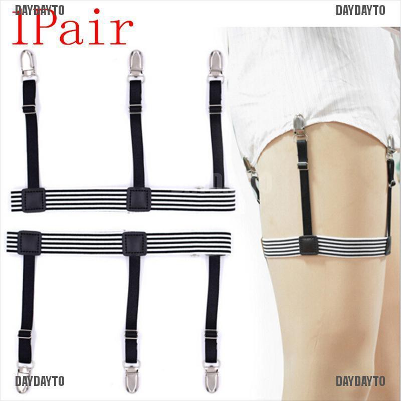 Bộ 2 Đai Nịt Tất Co Giãn Có Thể Điều Chỉnh Cho Nam