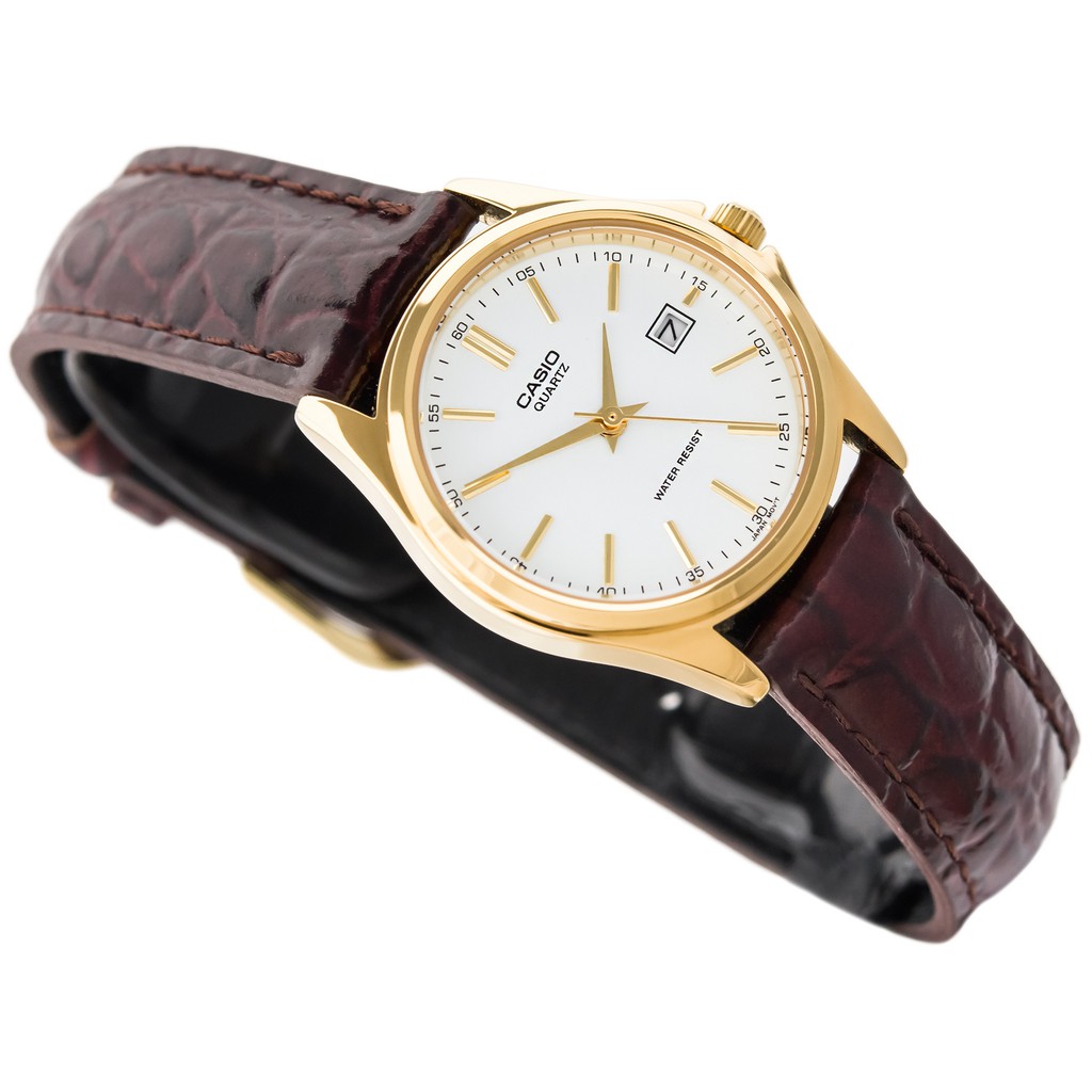 Đồng hồ nữ dây da Casio chính hãng Anh Khuê LTP-1183Q-7ADF (28mm)