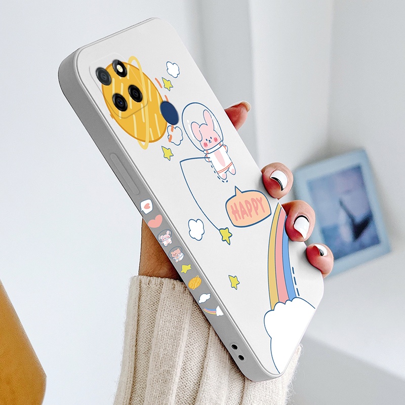 Ốp Điện Thoại Silicone TPU Mềm Họa Tiết Hoạt Hình Cho realme c25 c12 c25s c15 c11 c11 2021 c21y c25y c2