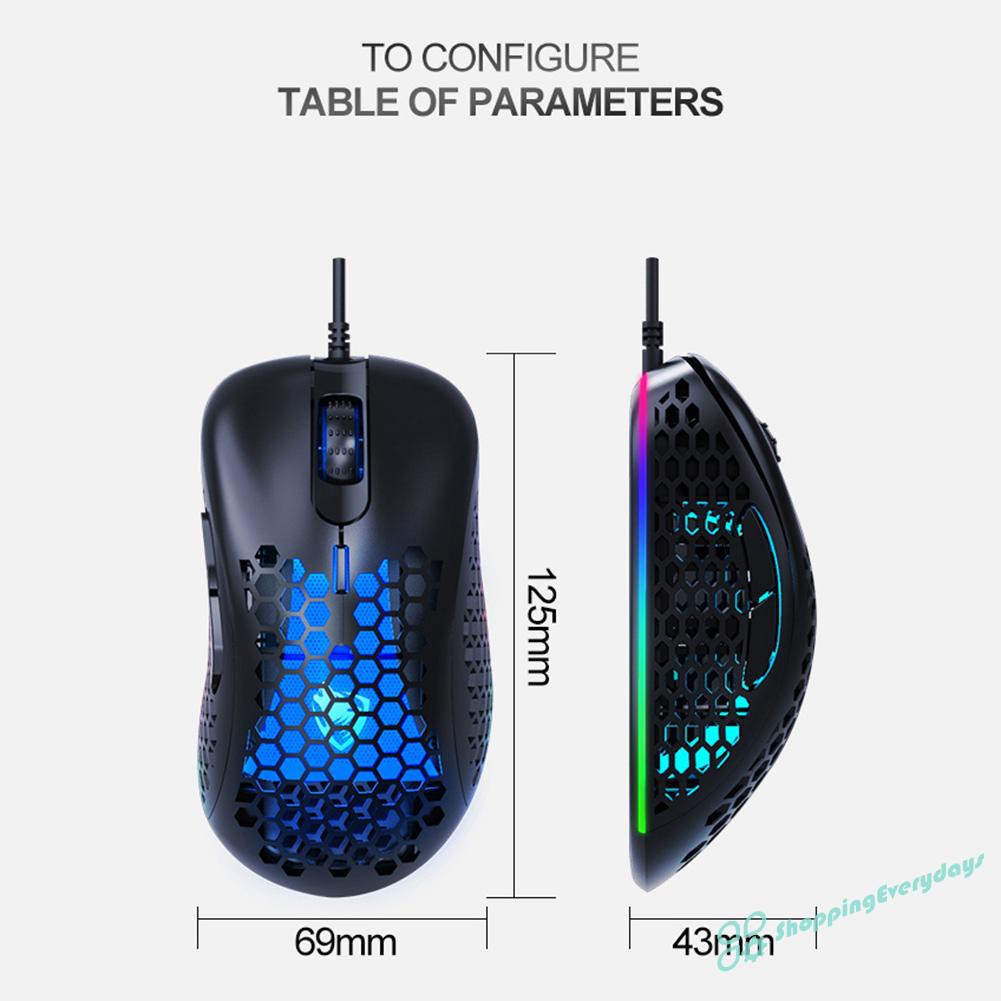 Chuột Gaming Sv T-Wolf G540 Có Dây 4 Màu