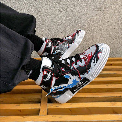 One Piece Anime High Top Thể thao Thông thường giày nam | BigBuy360 - bigbuy360.vn