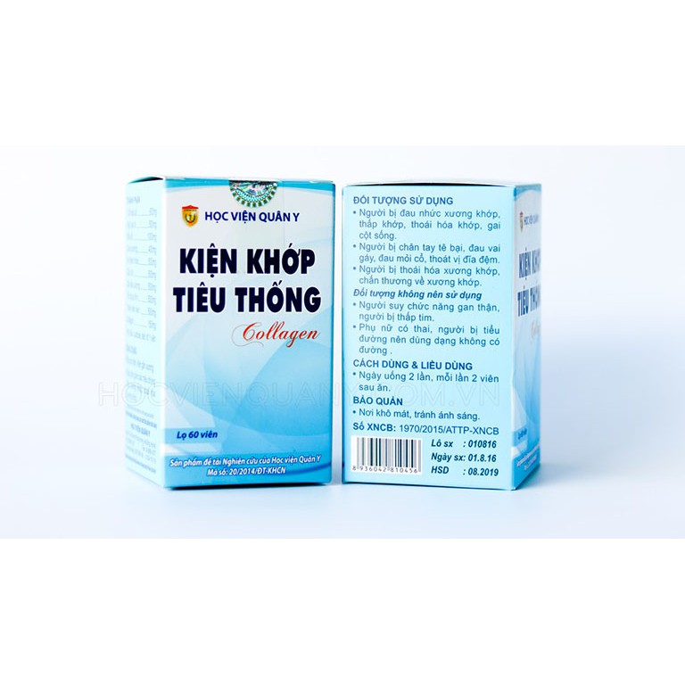 Kiện khớp tiêu thống - Học viện quân y