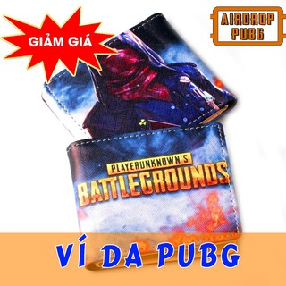 [SIÊU GIẢM GIÁ ]Ví Da in Hình PUBG Cực Hot Ví PUBG - Móc Khoá PUBG - Mô Hình PUBG