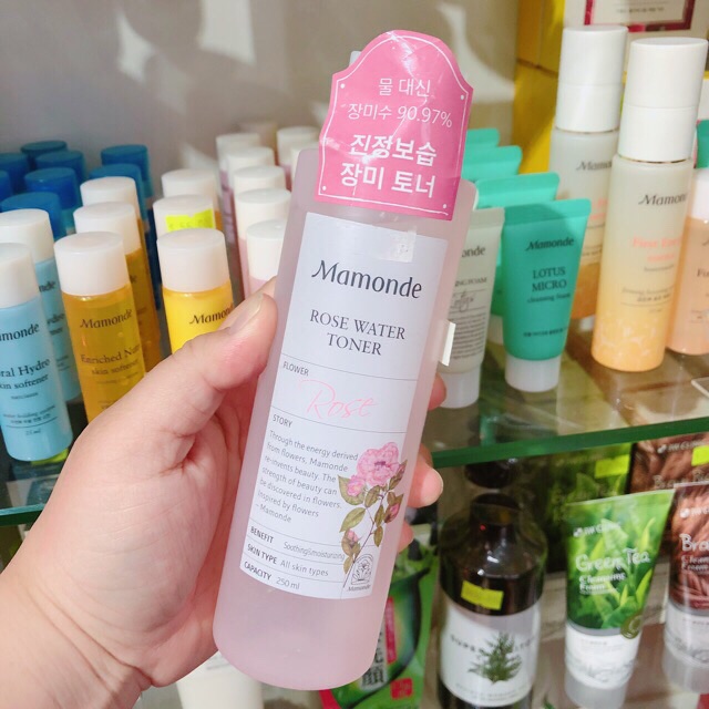 NƯỚC HOA HỒNG MAMONDE ROSE MẪU MỚI 2018 250ML