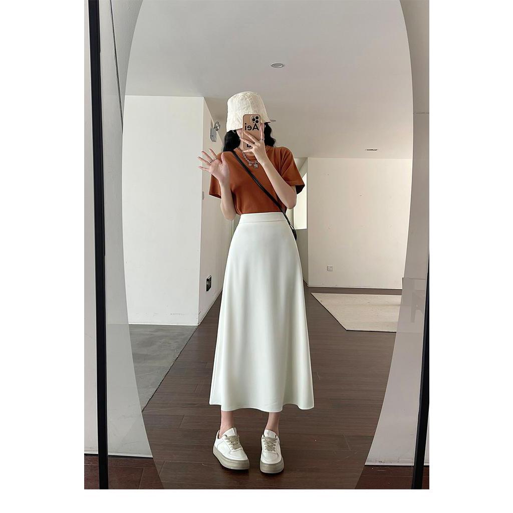 Chân Váy Chữ A Lưng Cao Xinh Xắn Dễ Phối Đồ Theo Phong Cách 62019