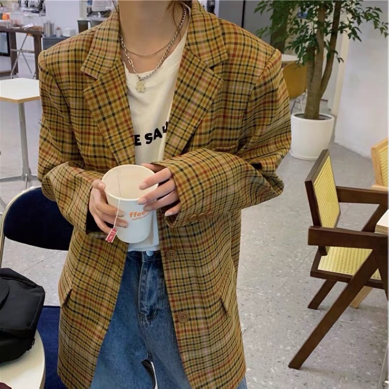 (Hàng có sẵn) Áo Blazer trẻ trung mẫu mới (có ảnh chụp thật)