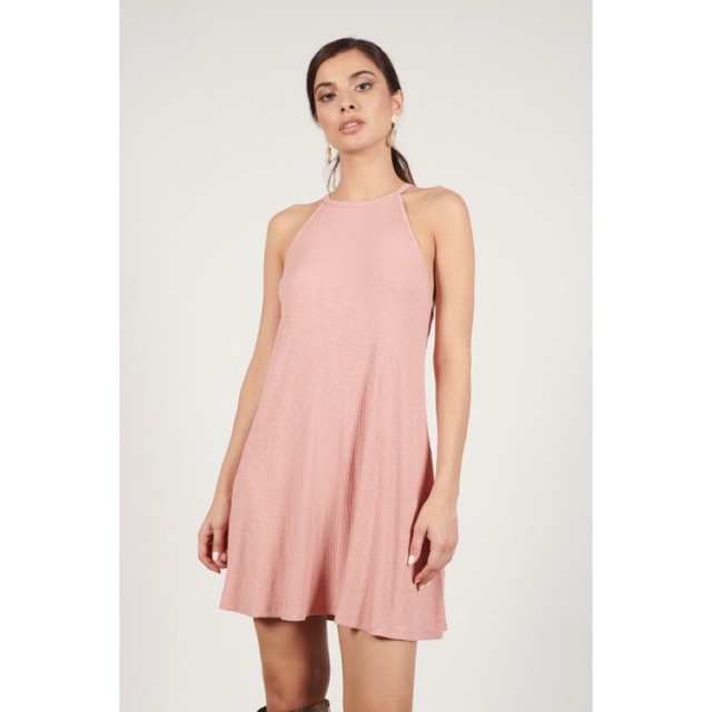 [Mã WAMT1505 giảm 10K đơn 0K] Đầm Yếm Suông Thun Mềm PINK ROSE | BigBuy360 - bigbuy360.vn