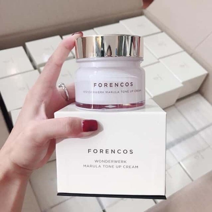 Kem Forencos trắng 50ml Hàn Quốc Zuka Beauty giúp làn da trắng sáng mịn màng, Kem Forencos tím mờ vết thâm nám da