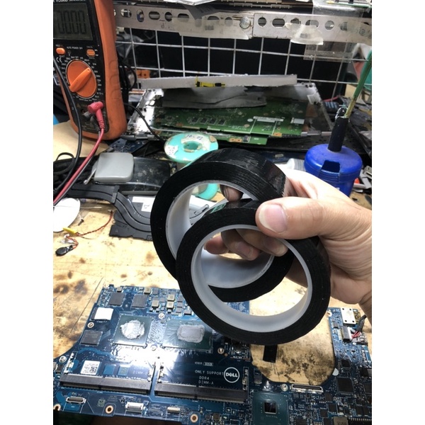Băng dính dán viền màn latop rộng 40mm  dài 66m