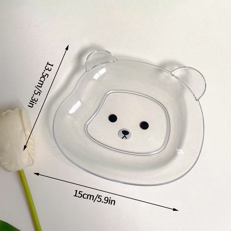 Khay Đựng Thức Ăn Hình Hoạt Hình Đa Năng