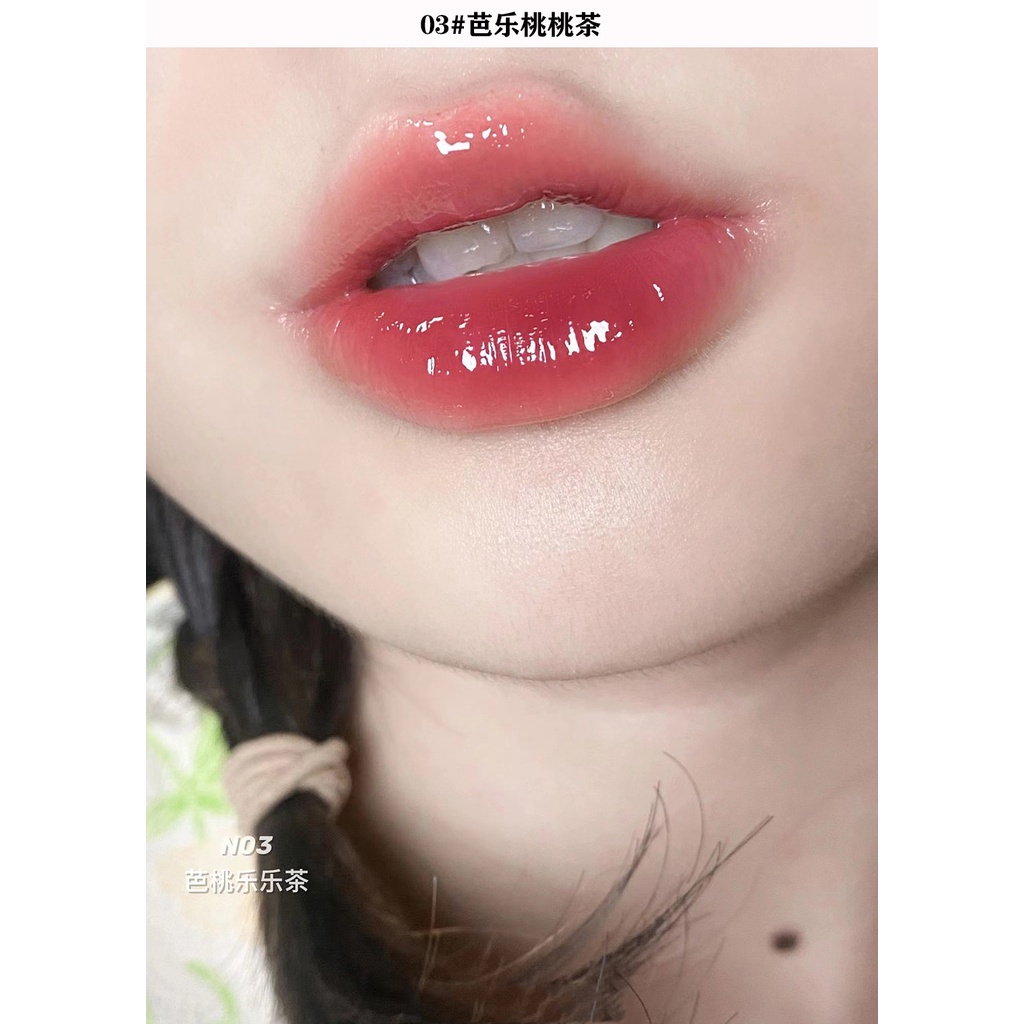 Son Bóng Dạng Thạch Trong Suốt Hình Ly Trà Sữa Độc Đáo