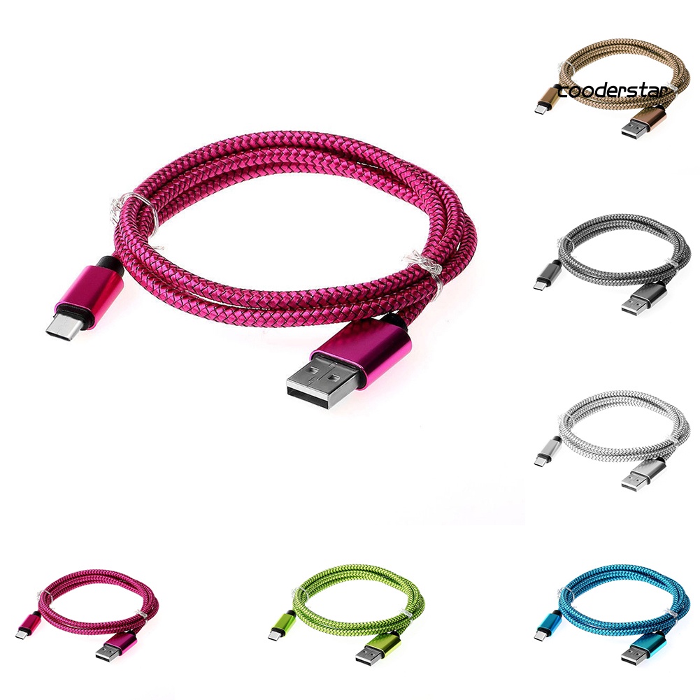 Dây cáp sạc nhanh loại C USB dài 1/2/3m cho Samsung Galaxy S8 A5 A7