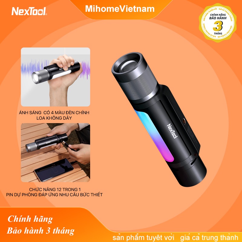 Đèn pin cầm tay Xiaomi Youin Nextool NE20030/ NE20161 /NE0126  - Đèn pin siêu sáng