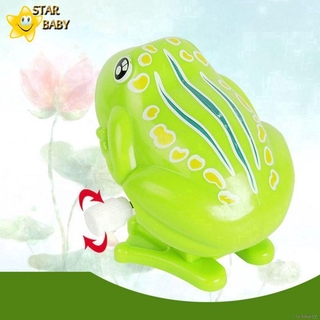 Novelty Children's Educational Toy Wind-Up Clockwork Mini Jumping Frog Kindergarten Educational Toy