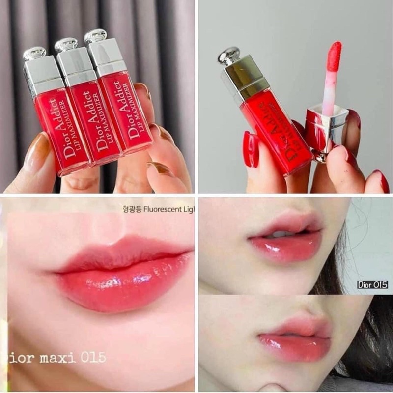 Son dưỡng Dior Addict Lip Maximizer màu 015 mini unbox