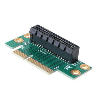 H.S.V✺PCI Express PCI-E4X Adapter Riser Card 90Degree Riser Converter for 1U/2U Server