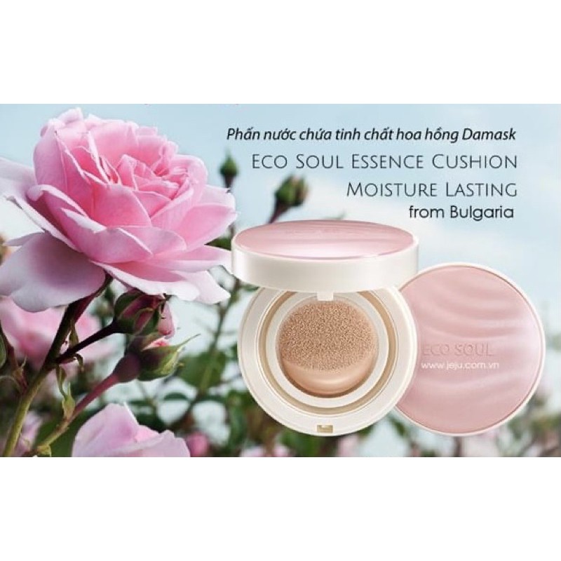 Phấn nước THE SAEM ECO SOUL Essence Cushion Moisture Lasting Spf 50+ PA+++ | BigBuy360 - bigbuy360.vn